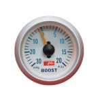 Reloj presión de turbo PSI fondo blanco borde gris SW
