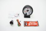 Tacómetro 95mm Autogauge fondo blanco shift light Autogauge - Imagen 3