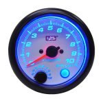 Tacómetro 95mm Autogauge fondo blanco shift light Autogauge - Imagen 2