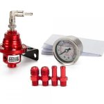 Regulador de presión de bencina tipo L con reloj original epman rojo