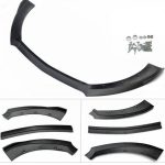 Lip Universal delantero armable de 3 piezas color negro mate V3