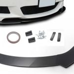 Lip Universal delantero armable de 3 piezas color negro mate V2