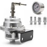 Regulador de Presión de Bencina Tipo "L" con Reloj Original Epman Negro