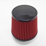 Filtro cónico Simota 3" flat cap uretano rojo