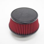 Filtro cónico Simota 3" corto flat cap uretano rojo