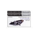 Ópticos ojos de ángel Peugeot 307 01-06 fondo negro