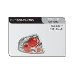 Focos Nissan Sentra B15 00-06 fondo cromado