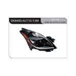 Ópticos LED Nissan Altima 10-12 fondo negro