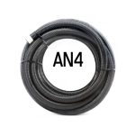 Manguera acerada AN4 color negro Epman