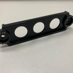 Soporte batería aluminio negro JDM