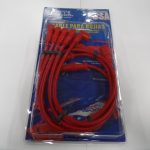 Cables de bujías universales 9.8mm rojo