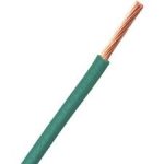 Cable eléctrico 14 AWG color verde