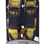 SET 2 CORREAS ESLINGAS RATCHET 5MT X 25MM