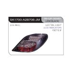 Focos LED Peugeot 207 06-11 hatchback fondo negro