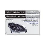 Ópticos Citroën Xsara N7 99-05 fondo negro LED