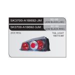 Focos altezza Peugeot 106 92-95 fondo negro