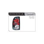 Focos traseros Dodge Dakota 97-01 fondo negro