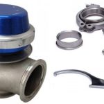Wastegate externa 40mm 7-9 PSI "V-Band" color Azul Epman