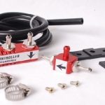 Control presión de turbo manual JDM rojo