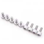 Kit de Pernos y Golillas para tapa de válvula para Honda Epman Plateado