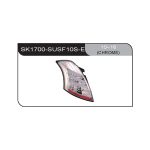 Focos LED Suzuki Swift Sport ZC32S 12-17 fondo cromado