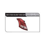 Focos LED Suzuki Swift Sport ZC32S 12-17 fondo rojo