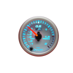 Reloj presión de turbo BAR fondo blanco 7 colores Autogauge - Imagen 7