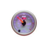 Reloj presión de turbo BAR fondo blanco 7 colores Autogauge - Imagen 9