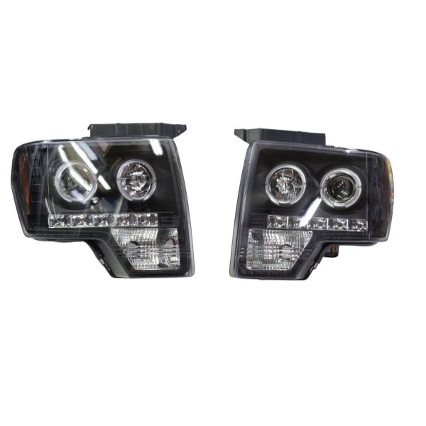 Ópticos LED Ford F150 08-14 fondo negro Sonar