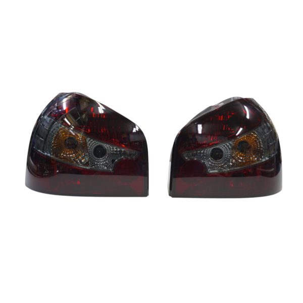 Focos traseros euro Audi A3 98-05 fondo rojo ahumado