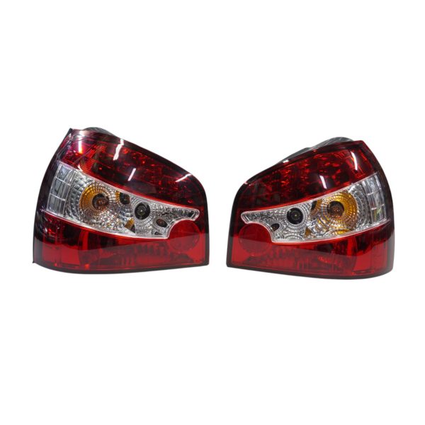 Focos traseros LED euro Audi A3 96-05 fondo rojo
