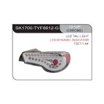 Focos traseros LED Toyota GT86 12-20 fondo cromado SONAR