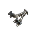 Múltiple de escape competición Nissan GA16 4-1 corto acero inoxidable - Imagen 2