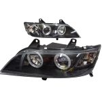 Ópticos delanteros LED BMW Z3 96-03 fondo negro Sonar