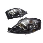 Ópticos delanteros LED Citroën C3 02-08 fondo negro Sonar