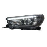 Ópticos delanteros LED Toyota Hilux 15-25 fondo negro Sonar - Imagen 2