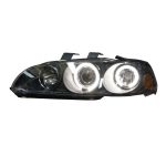 Ópticos LED Honda Civic 92-95 2/3P fondo negro AR - Imagen 2