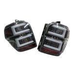 Focos traseros full LED Toyota 4runner 10-24 fondo negro - Imagen 8