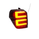 Focos traseros full LED Toyota 4runner 10-24 fondo negro - Imagen 2