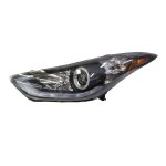 Ópticos delanteros LED Hyundai Elantra 11-15 fondo negro Sonar - Imagen 5