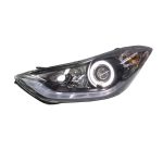Ópticos delanteros LED Hyundai Elantra 11-15 fondo negro Sonar - Imagen 3