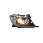 Ópticos delanteros LED Toyota Hilux 04-10 fondo negro Sonar - Imagen 3