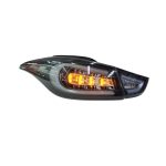 Focos traseros LED Hyundai Elantra 11-15 fondo negro - Imagen 9