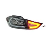 Focos traseros LED Hyundai Elantra 11-15 fondo negro - Imagen 3