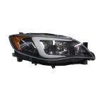 Ópticos delanteros Subaru Impreza 08-14 fondo negro YJM - Imagen 6