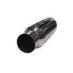 Cola de escape acero inoxidable 45° cromada 3.5″ salida - Imagen 4