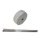 Cinta térmica de escape color blanco 10Mx2"