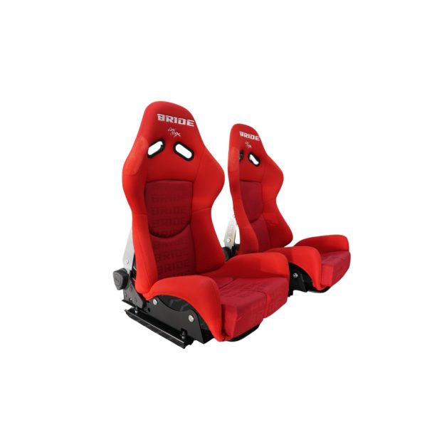 Butacas deportivas reclinables low max color rojo talla L