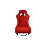 Butaca deportiva fija talla L color rojo Track spec D - Imagen 3