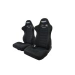 Butacas deportivas reclinables color negro talla L - Imagen 4